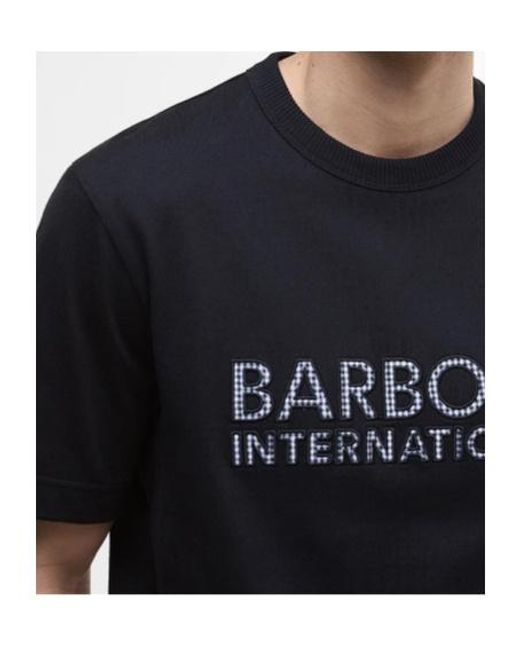 Barbour Black Bertie T-Shirt for men