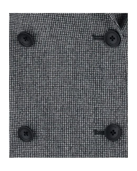 Tagliatore Gray Double-Breasted Suit And Trousers Two-Piece Set