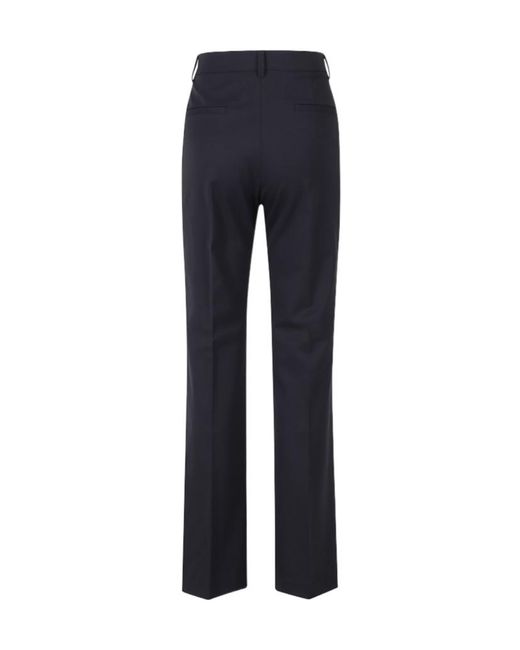 Seventy Blue Casual Trousers With Belt Loops