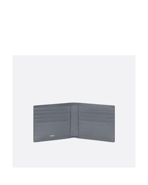 Dior Gray Card Holder for men