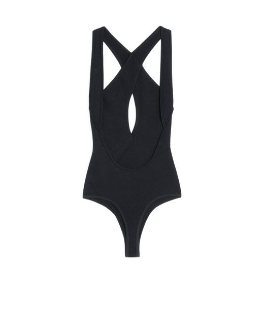 Céline Blue Steel Ring Tight-Fitting Jumpsuit