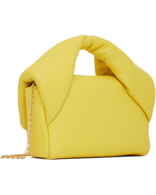 J.W. Anderson Yellow Nano Twister Mini Bag