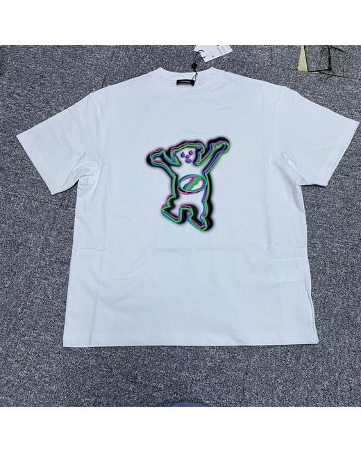 we11done White Teddy Bear Printed T-Shirt