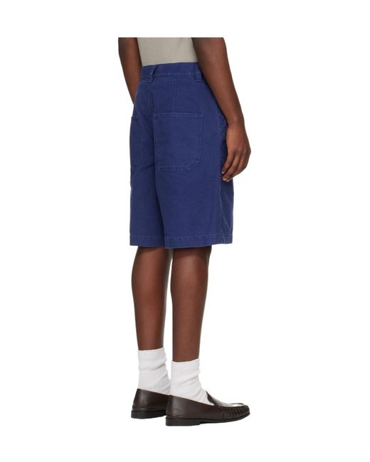 Isabel Marant Blue Akyle Shorts for men