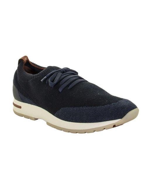 Loro Piana Blue Flexy Walk Sneakers for men