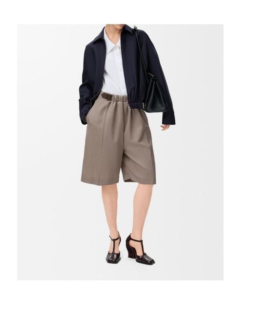 Loewe Blue Belted Jacket