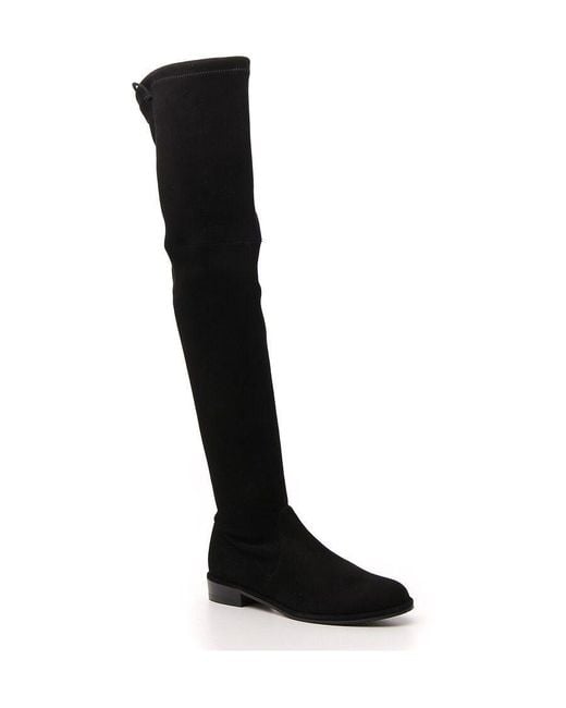 Stuart Weitzman Black Lowland Boots