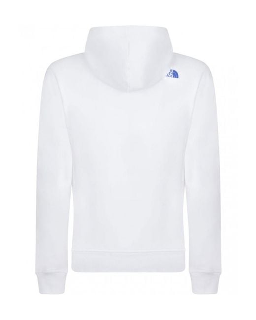 The North Face White Graphic Hoodies for men