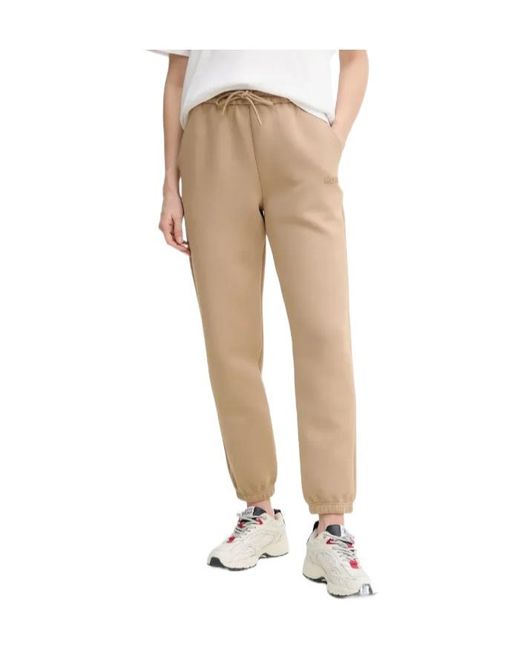 Mackage Natural Nev-R Drawstring Logo Track Pants