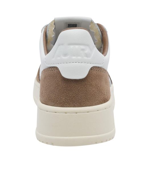Autry White Medalist Sneakers for men