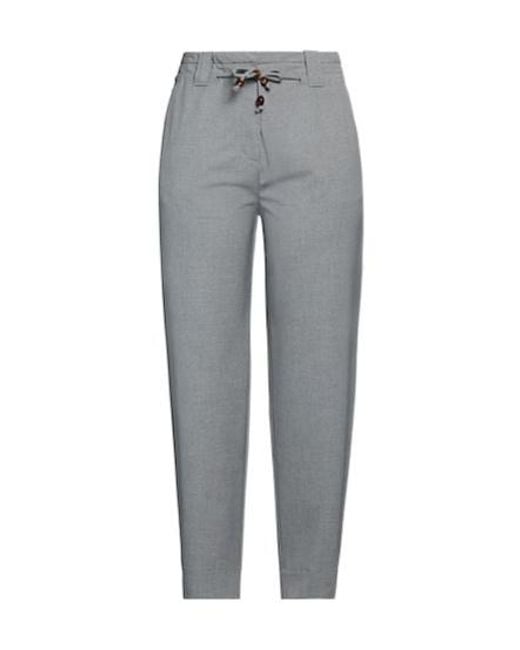Ganni Gray Bleach Pants