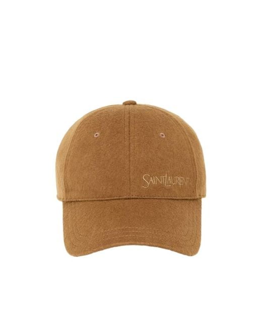 Saint Laurent Brown Cap