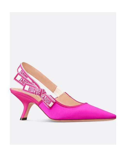 Dior Pink J'A Slingback Pump