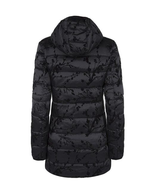 EA7 Black Logo Patch Down Jacket