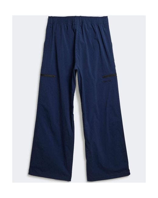 Adidas Originals Blue Adidas By Wales Bonner Stretch Cargo Tapered Trousers for men