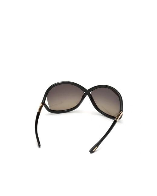 Tom Ford White Logo Sunglasses
