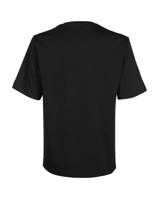 Missoni Black Logo Printed Crewneck T-Shirt for men