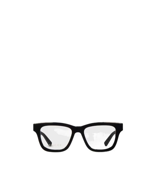 Gucci White Cat-Eye Optical Frame