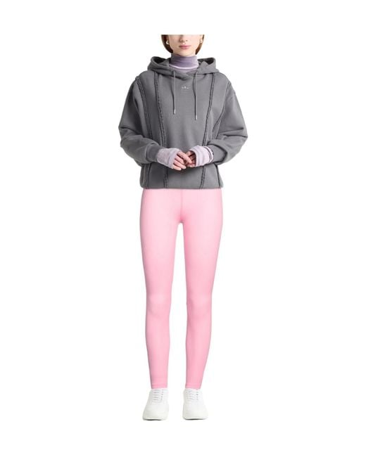 Isabel Marant Pink Solid-Colored Stretch Leggings