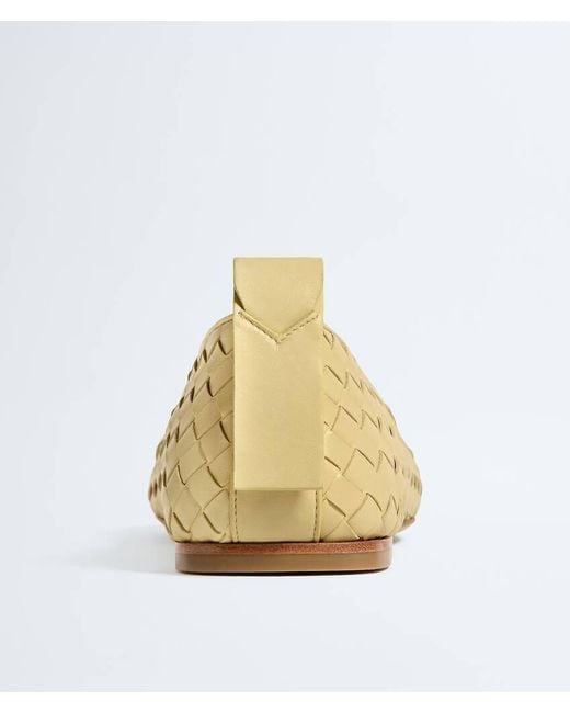 Bottega Veneta Natural Charlotte Ballerina