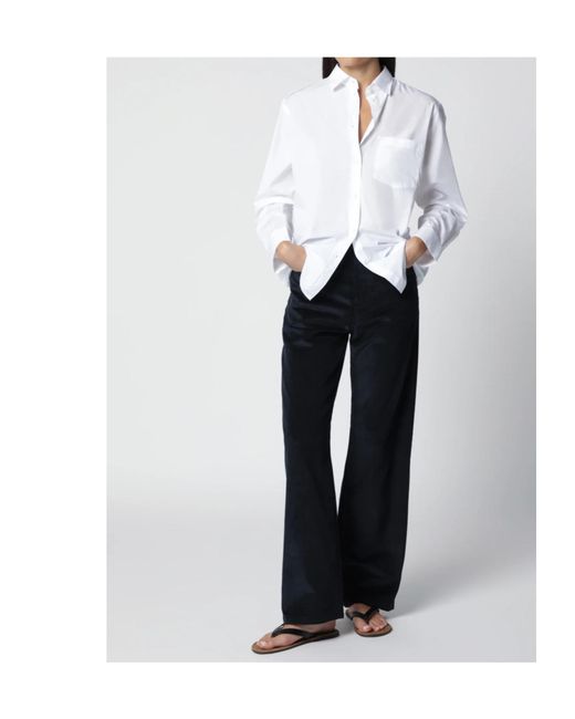 Rohe White Long-Sleeved Shirt