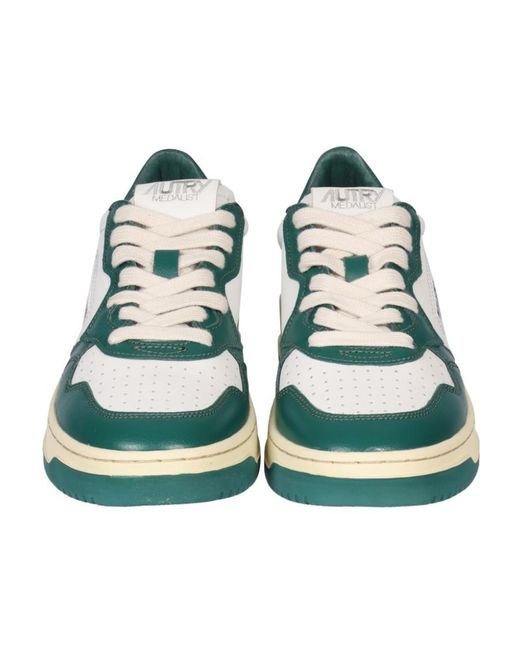 Autry Green Aulwwb11 Mountain Low-Top Sneakers