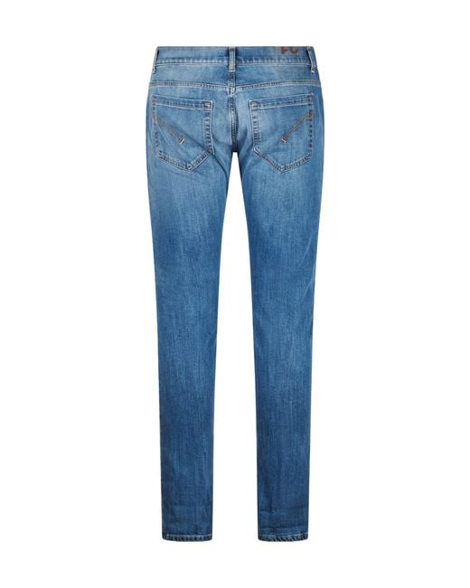 Dondup Blue Slim-Fit Jeans for men