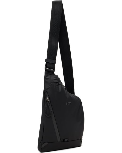 Boss Black Logo Crossbody Bag for men