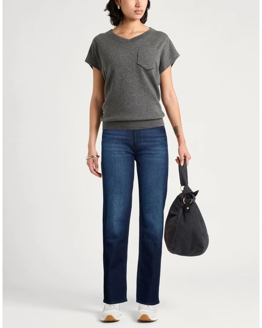 Rag & Bone Blue Minimalist Straight Leg Jeans
