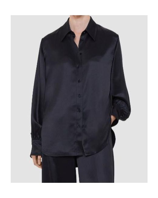 Joseph Blue Tailored Button-Up Shirt