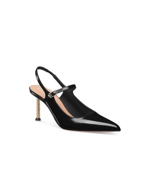 Dior Black Icon Slingback Pump