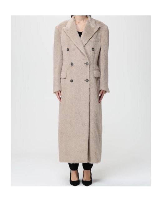 Tagliatore Natural Lillian Double-Breasted Coat