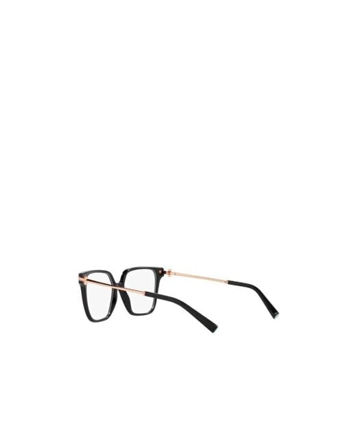 Tiffany & Co White Square Frame Glasses