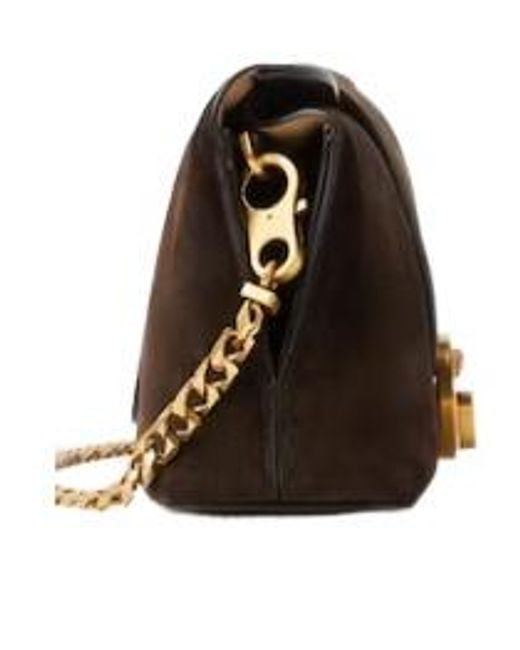 Versace Black Chain Strap Clutch Bag