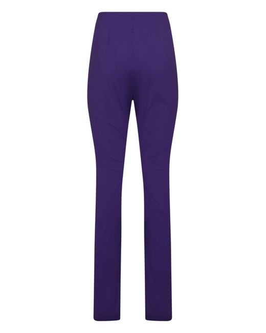Philosophy Di Lorenzo Serafini Purple High-Waisted Skinny Jeans