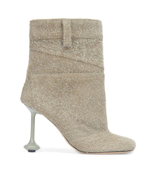 Loewe White Toy Ankle Bootie