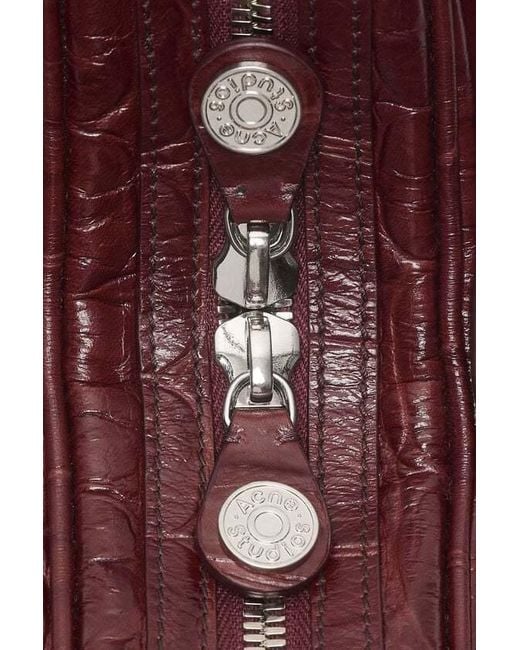 Acne Brown Camero Party Crossbody Bag for men