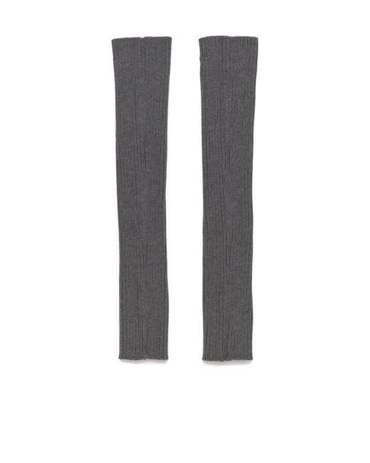 Paloma Wool Gray Prior Buttoned Knitted Leg Warmers