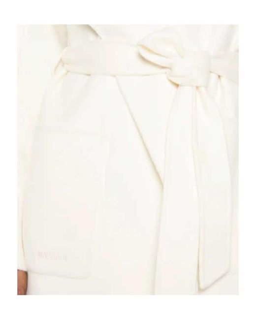 Mackage White Long-Sleeved Coat