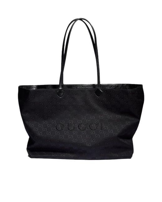 Gucci Black Ny Large Tote Bag
