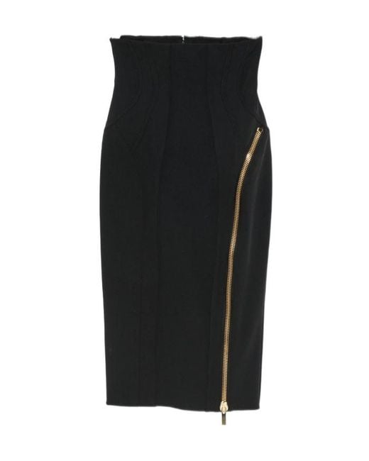 Elisabetta Franchi Black Skirt