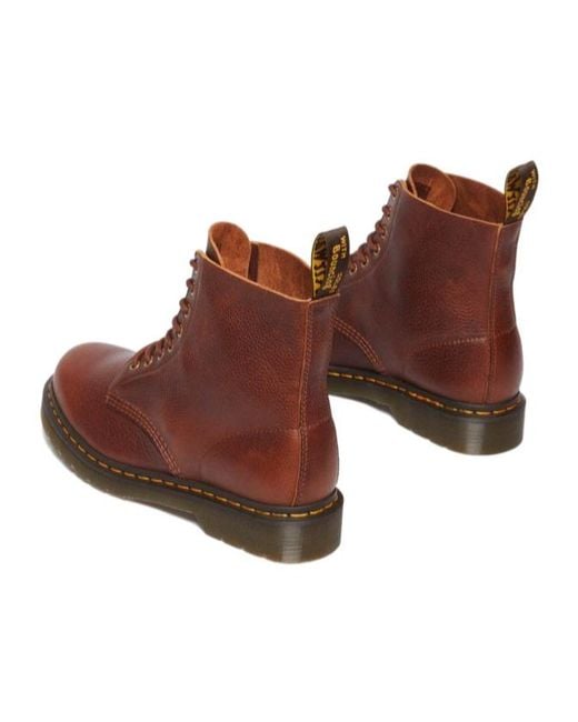 Dr. Martens Brown 1460 Ambassador Leather Lace Up Boots for men