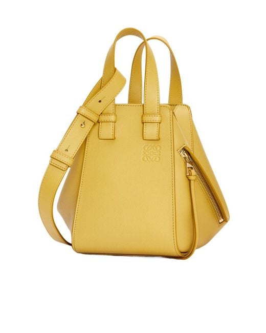 Loewe Yellow Hammock Compact Bag