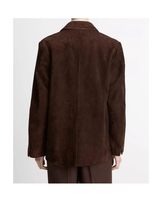 Vince Brown Suede Jacket