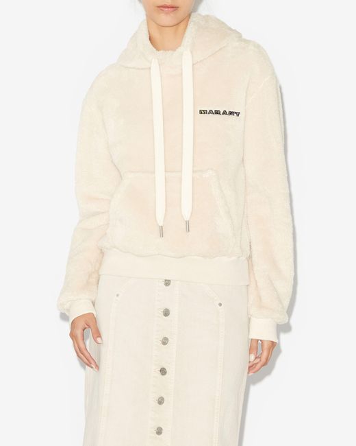 Isabel Marant White Maeva Sweatshirt