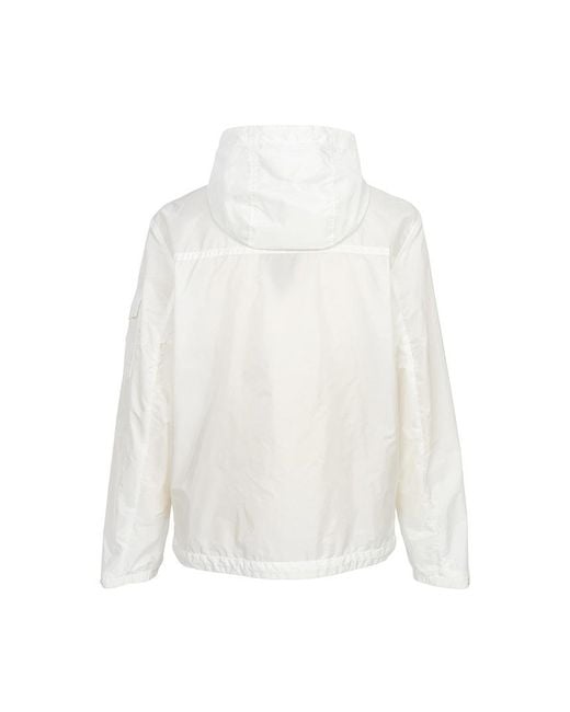 Moncler White Long Sleeve Jacket for men