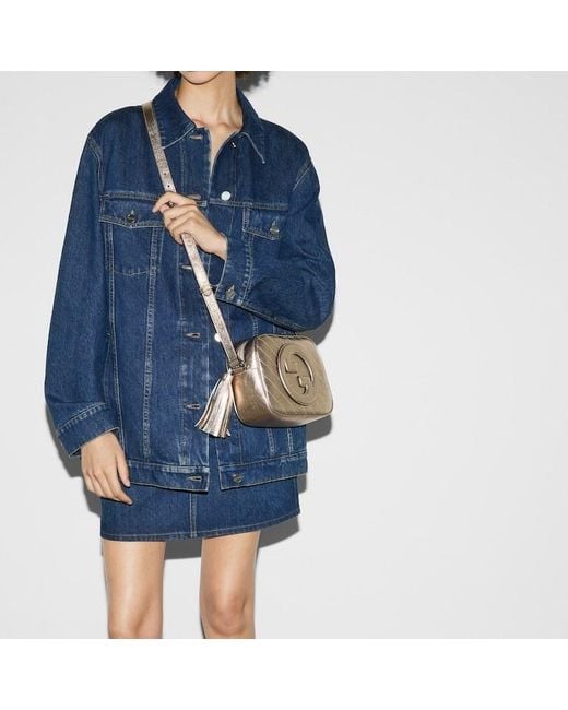 Gucci Natural Logo Camera Shoulder Bag