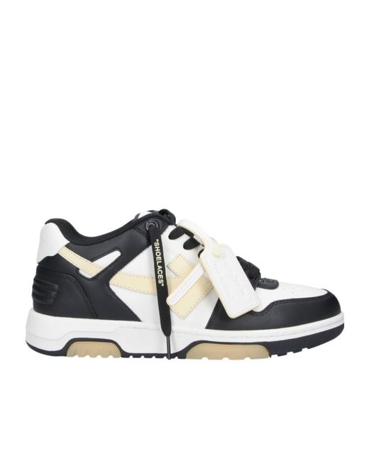 Off-White c/o Virgil Abloh White Out Of Office Lace-Up Sneakers for men