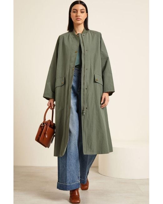 Weekend by Maxmara Green Diamond Quilted Alcool Jacket
