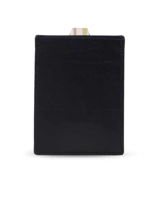 Paul Smith White Leather Card Holder for men